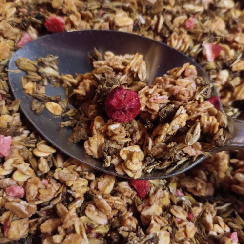 Früchte Granola